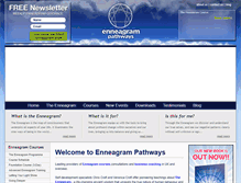 Tablet Screenshot of enneagram-uk.com